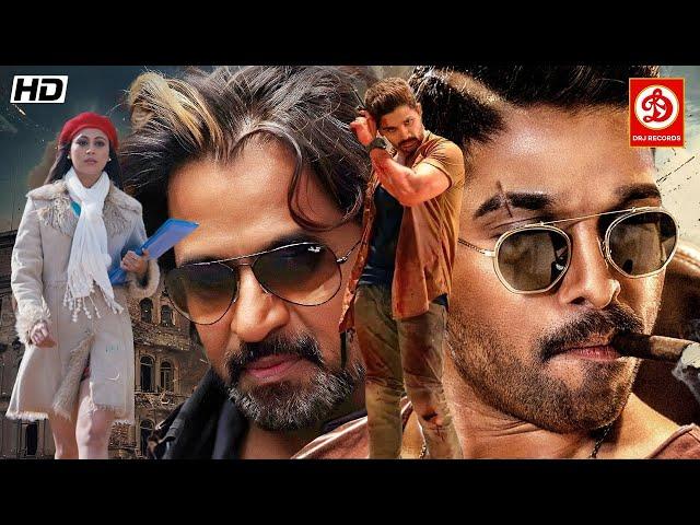 Allu Arjun New South Blockbuster Hindi Dub Action Movie || Arjun, Shruti, saloni, Simran Love Story