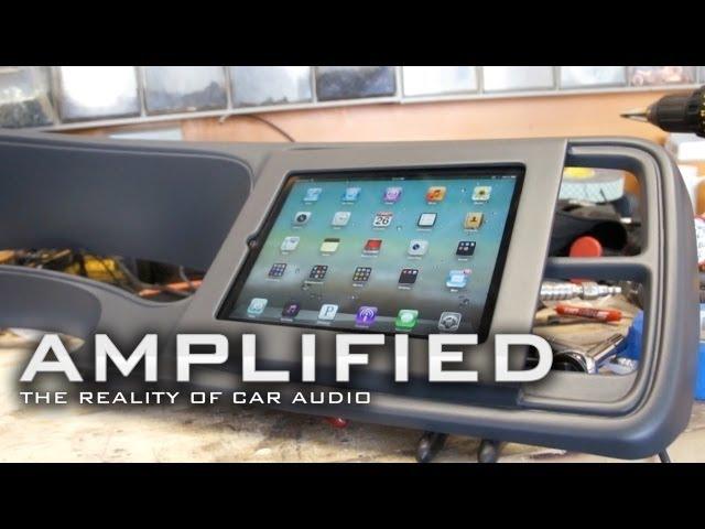 Amplified - iPad installed into Dash Chevy truck, how to build speaker tester Amplified 77