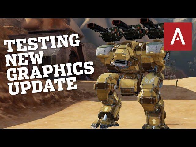  War Robots Test Server - NEW Remastered Graphics Update (Performance Setting) | WR Live Gameplay