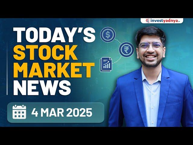 Today's Stock Market News - 4/3/2025 | Aaj ki Taaza Khabar