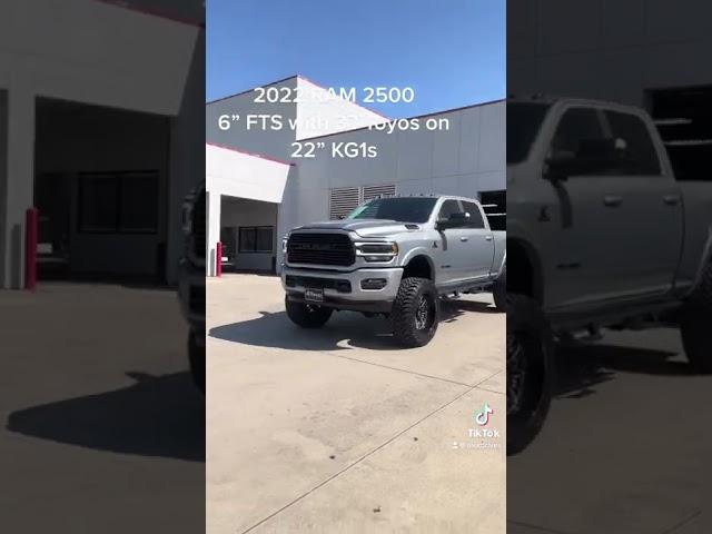 2022 RAM 2500 on Full Throttle Suspension and KG1s