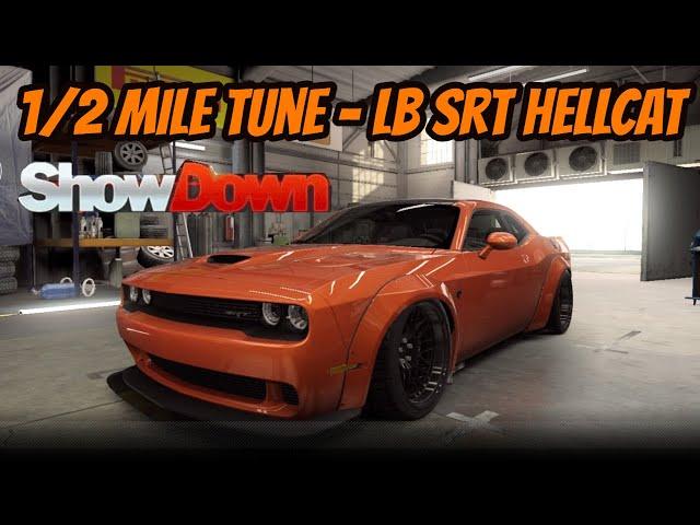 CSR2 | Dodge LB SRT Hellcat | Half Mile Tune & Shift Pattern | Championship Showdown