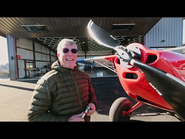 Test Flying Catto's New Ground Adjustable Prop!