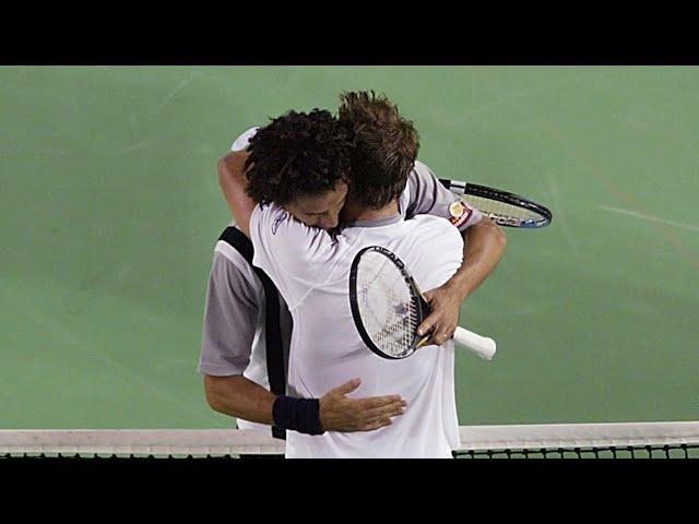 Andy Roddick vs Younes El Aynaoui 2003 Australian Open QF Highlights