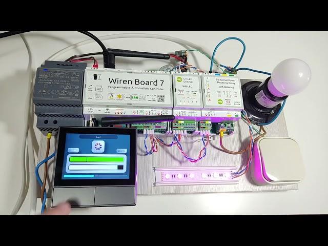 Работа Sonoff NSPanel с контроллером Wiren Board 7