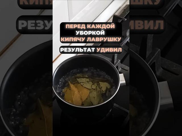 ПЕРЕД уборкой КИПЯЧУ ЛАВРУШКУ, результат УДИВИЛ #длядома #лайфхак #лайфхакдлядома #советыдлядома