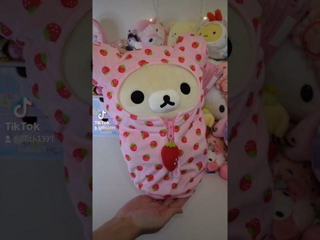 Korilakkuma Pink Sleeping Bag  #sanx #rilakkuma #korilakkuma