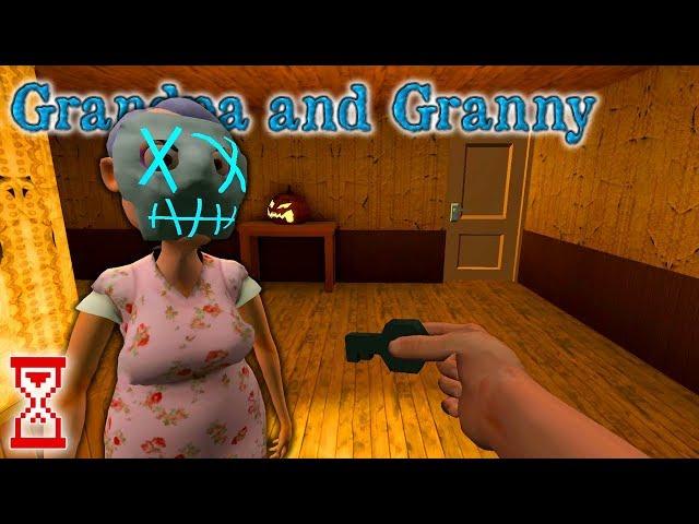 Прохождение первой Хэллоуинской главы | Grandpa And Granny Escape House