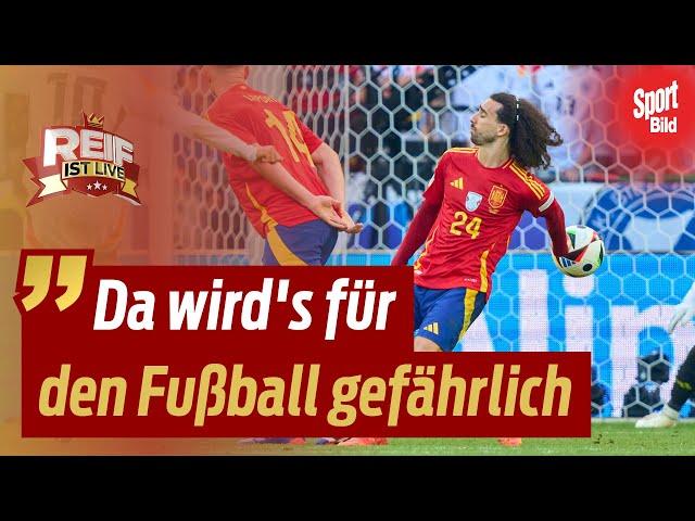 Wirbel um Cucurella-Handspiel: UEFA gibt Fehlentscheidung zu! | Reif ist Live