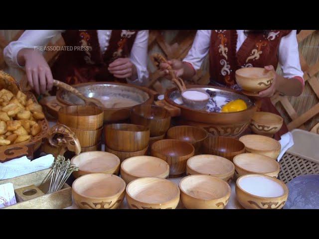 Kyrgyzstan festival celebrates national drink