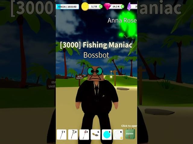 Reaching lvl 3000 on fishing simulator #roblox #fishing #fishingsimulator #fishingsimulatorroblox