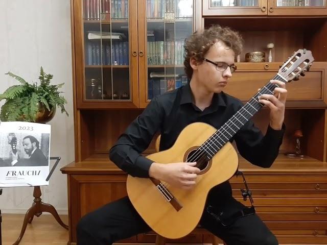 Aleksey Lepeshkin – FRAUCHI International Guitar Competition 2023, First Round