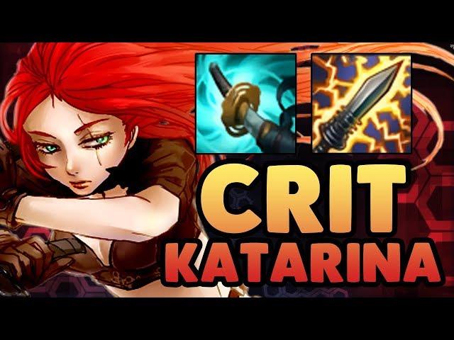 CRIT AD KATARINA BUILD TESTING - Season 9 | Katlife