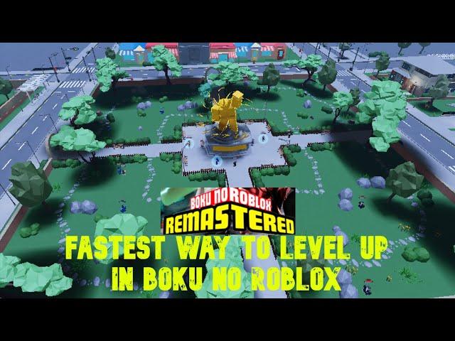 Boku no roblox fastest way to farm