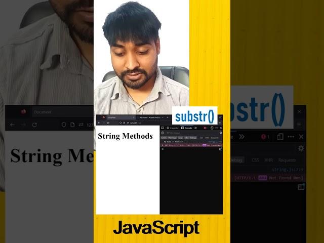 substr Method In Javascript