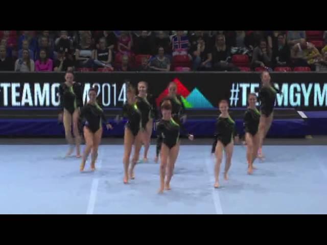 TeamGym-Russia (Trivim Skif) - European Championships - 2014 Island