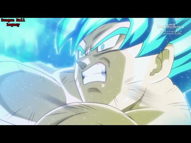 Goku Goes Universal SSJ BLUE Transformation for the first time (subtitles ITA and ENG available)