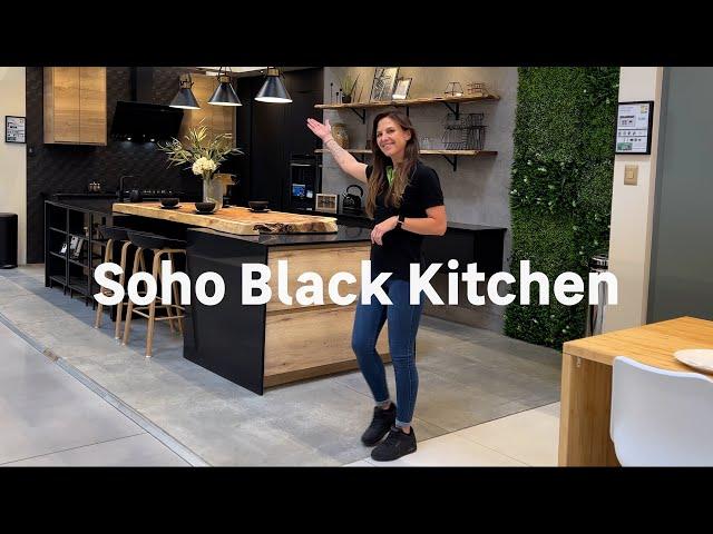 DELINIA - Soho Black Kitchen