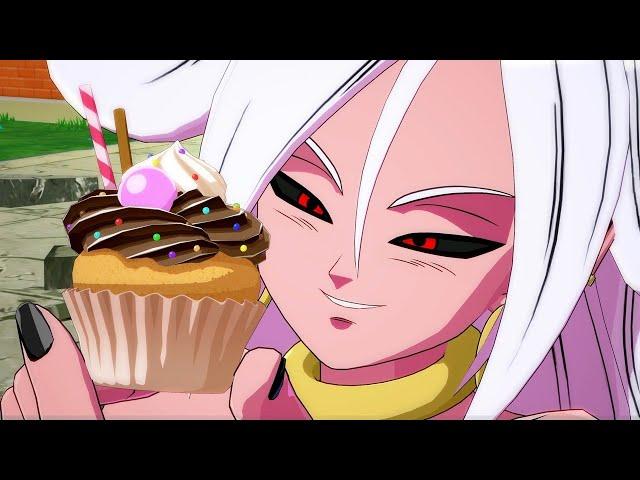 Dragon Ball FighterZ - Android 21 Full Match Gameplay