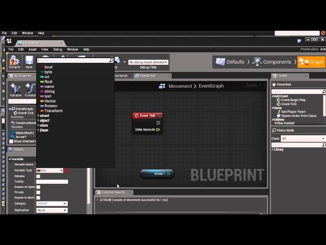 UE4 Blueprints 2: Movement and delta time