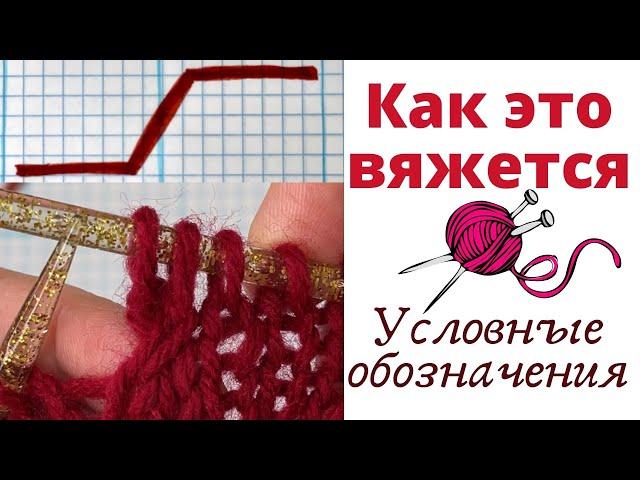 № 148 Перекрещивание 2х петель вправо провязанные лицевыми Мастер-Класс для начинающих Уроки вязания