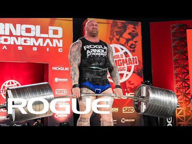 Full Live Stream - Rogue Elephant Bar Deadlift | 2025 Arnold Strongman Classic