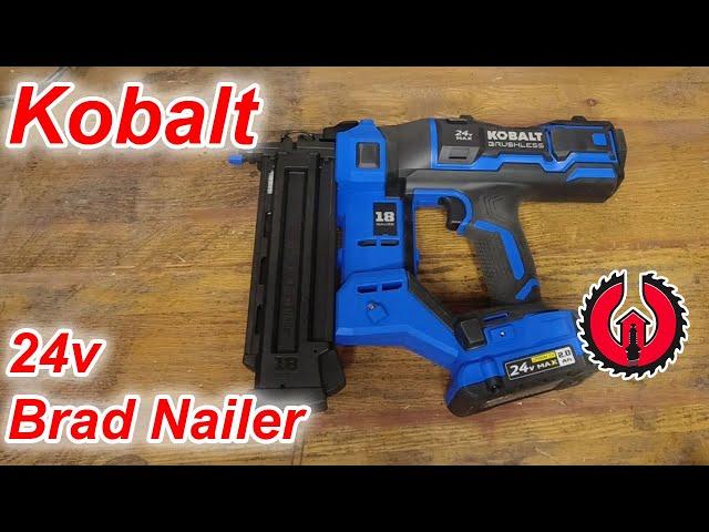 Kobalt 24v Brad Nailer  