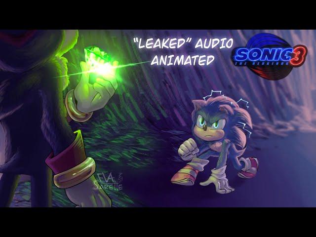 "LEAKED" AUDIO FROM SONIC MOVIE 3 ANIMATED