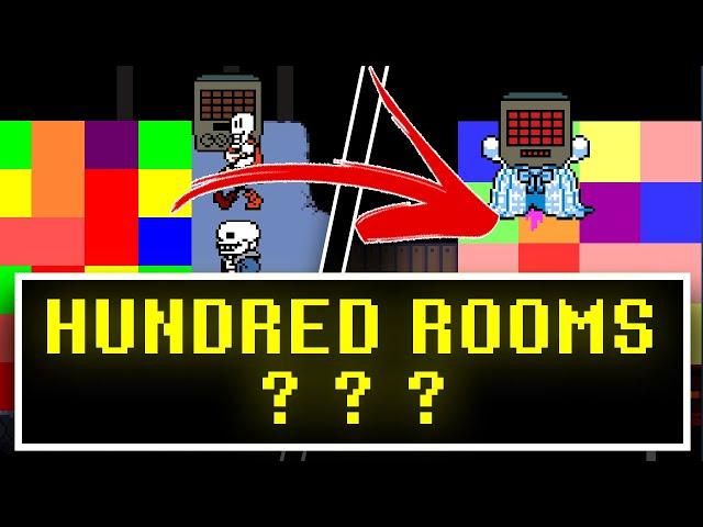 Are There Really 100 Rooms Between Colored Mazes? [ Undertale ]