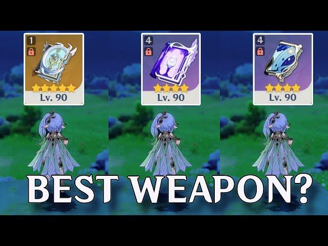 Best F2P WEAPON for Nahida !! Sacrificial or The Widsith?? [Genshin Impact]