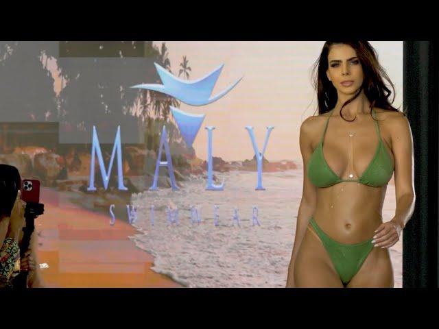 Maly Swimwear Incredible Models walk at Art Basel Miami 2024 in 4K | Fusion Fashion Events