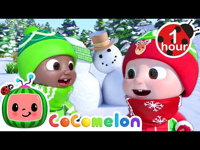 JJ and Cody Build a Snow Friend! | Cody Time | Moonbug Kids - Fun Zone