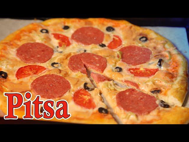 PIZZA. Uy sharoitida PITSA tayyorlash. ПИЦЦА в домашних условиях. Pitsa tayyorlash