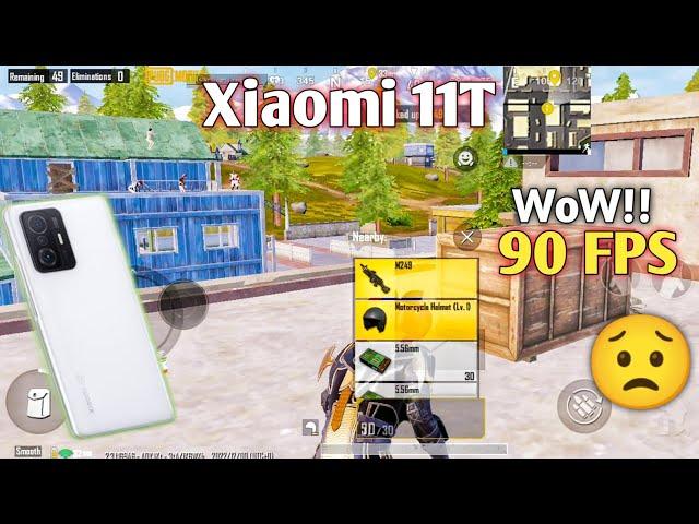 OMG!! Xiaomi Mi 11T 90 Fps Pubg Test Football mania Pubg mobile