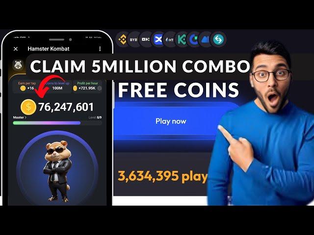 Secret Hack: How I Got 70+ Million Hamster & Claim Free 5 Million Daily Combo