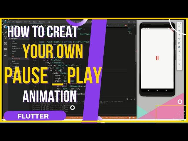 Create your own Play Pause animation using Flutter and Flare