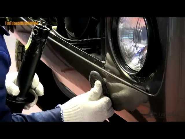 Как устанавливают бамперы на LADA 4x4 Urban. Installing of LADA 4x4 Urban's bumbers