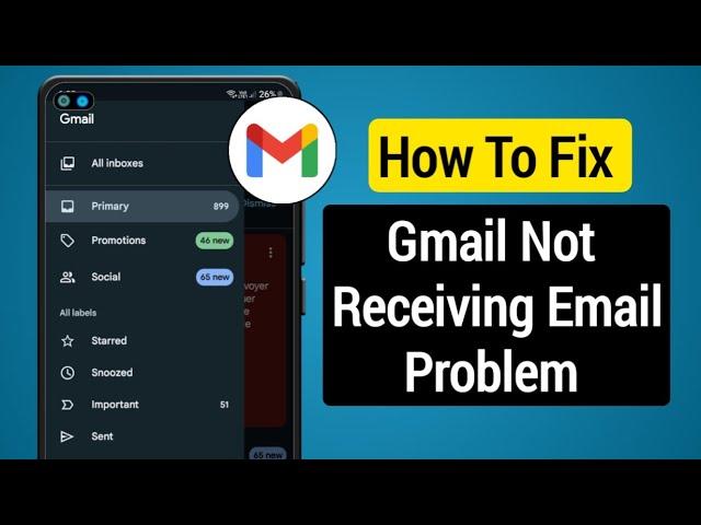 How To Fix Gmail Not Receiving Emails - 2025 || Can't Recive Emails on Gmail