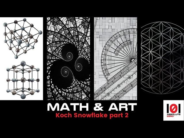 How to Draw a Koch Snowflake Math & Art Project for Kids