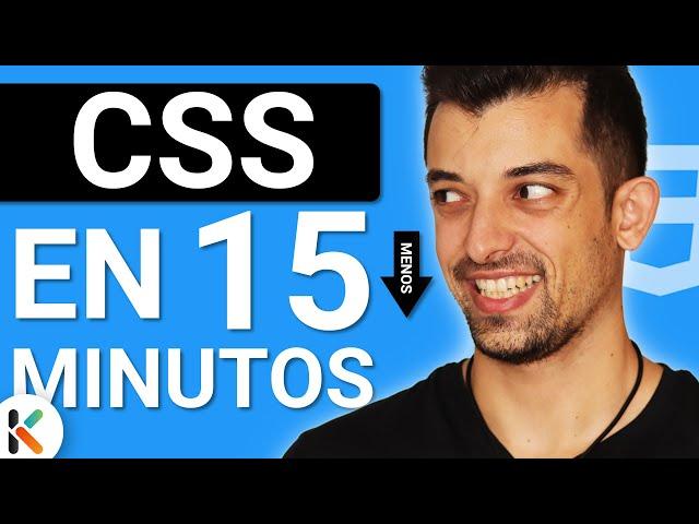  Aprende CSS en MENOS de 15 MINUTOS