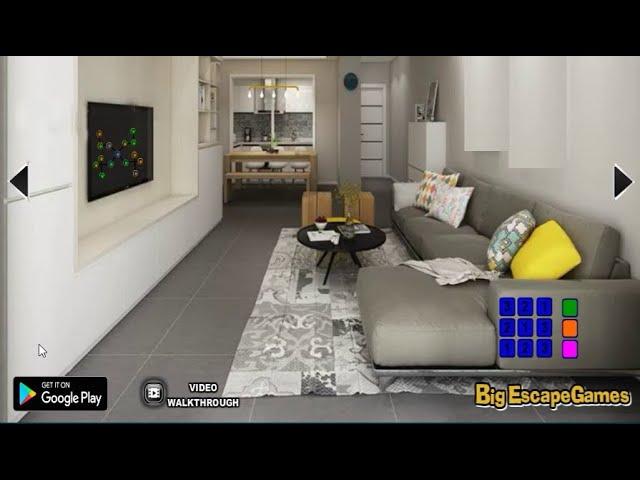 Luxurious White Black Room Escape walkthrough Bigescapegames.