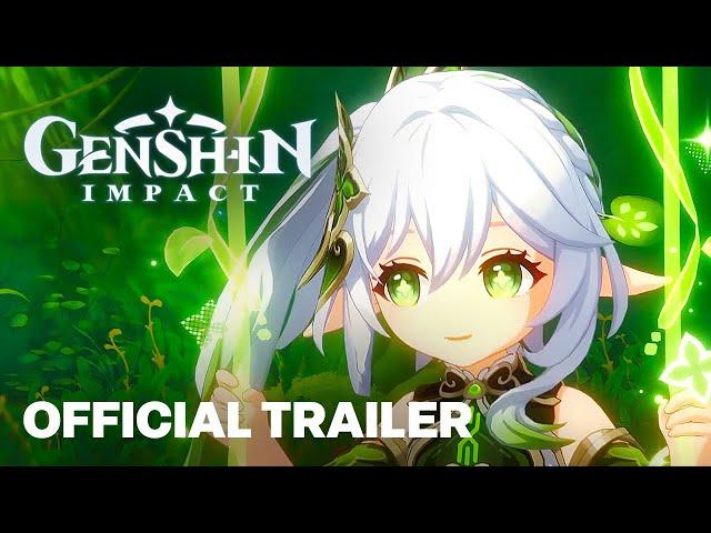 Genshin Impact Nahida Boundless Bliss Character Demo Trailer