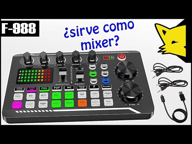 Tarjeta De Sonido Con Efectos F998 l 🟡MercadoLibre / AliExpress🟠 l Revisión y Pruebas