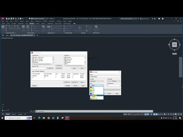 CAD Standards in AutoCAD: Part 1 - Layer Translator