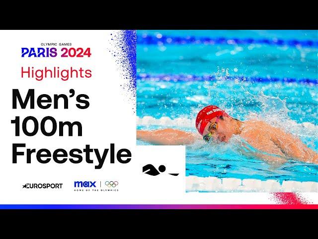 WORLD RECORD BROKEN! 🫨 | Men's Swimming 100m Freestyle Highlights | #Paris2024