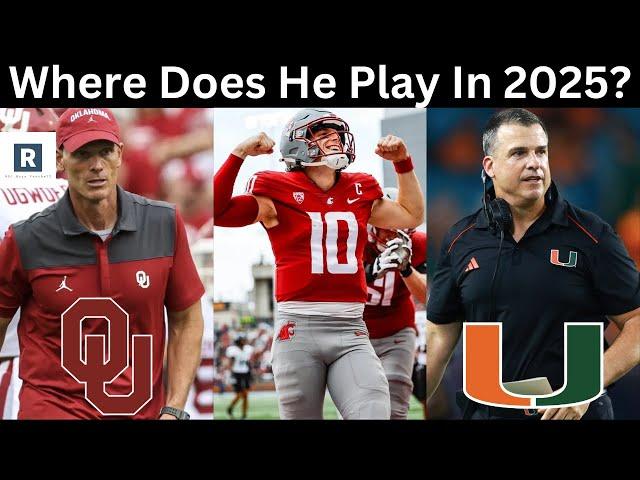 Where Will John Mateer End Up In 2025? | Miami Hurricanes | Oklahoma Sooners