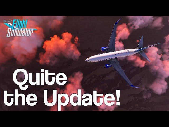 WORLD UPDATE 13 on Microsoft Flight Simulator | FIRST LOOK | WOW!