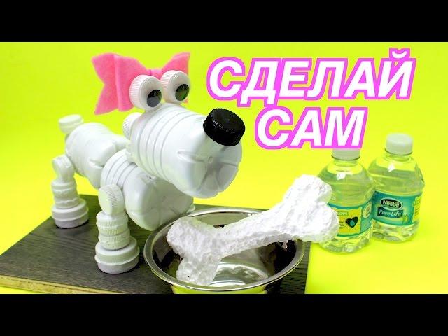 Крутые Поделки и Игрушки Своими Руками: Как Сделать Собаку из Пластиковых Бутылок