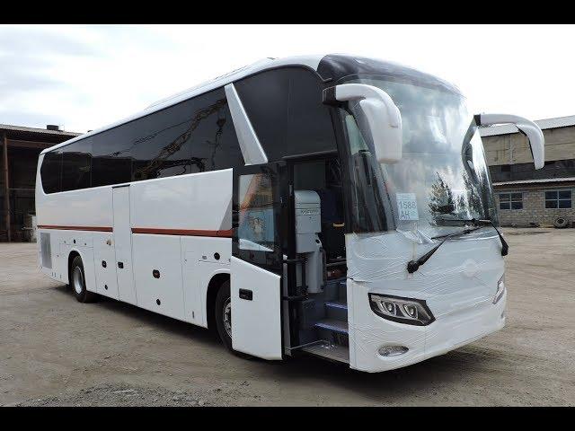 Туристический автобус King Long XMQ6129Y, 49+1+1, 2 двери, Китай - самый подробный видеообзор