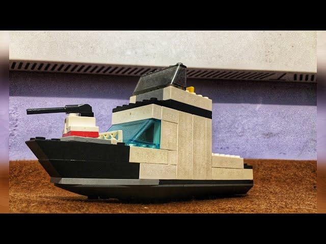 ПОЛИЦЕЙСКИЙ КАТЕР ИЗ LEGO
